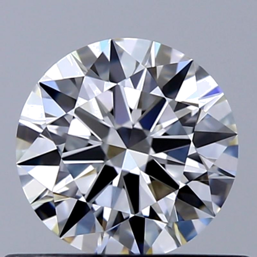 0.53 carat F-VVS2 Excellent cut Natūralus Round Deimantas (1)