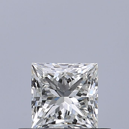 0.43 carat H-IF Natūralus Princess Deimantas (1)