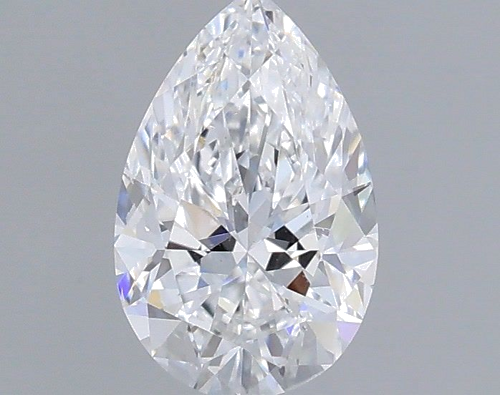 0.51 carat D-SI1 Natūralus Pear Deimantas (1)
