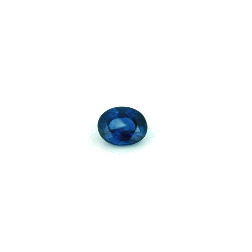 0.42 carat BLUE Oval Safyras (1)