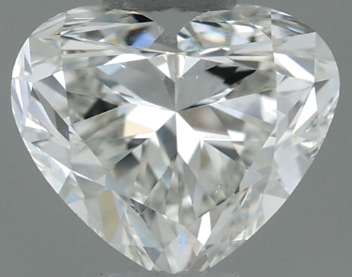 0.5 carat I-SI1 Natūralus Heart Deimantas (1)