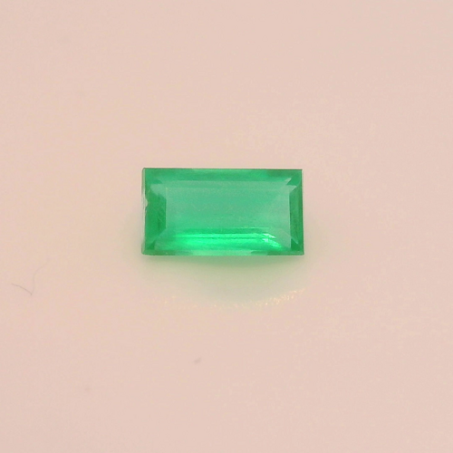 0.33 carat GREEN Baguette Smaragdas (1)