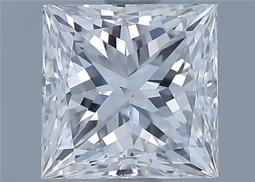1.49 carat E-VS2 Natūralus Princess Deimantas (1)