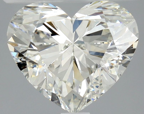 1.9 carat J-VVS1 Natūralus Heart Deimantas (1)