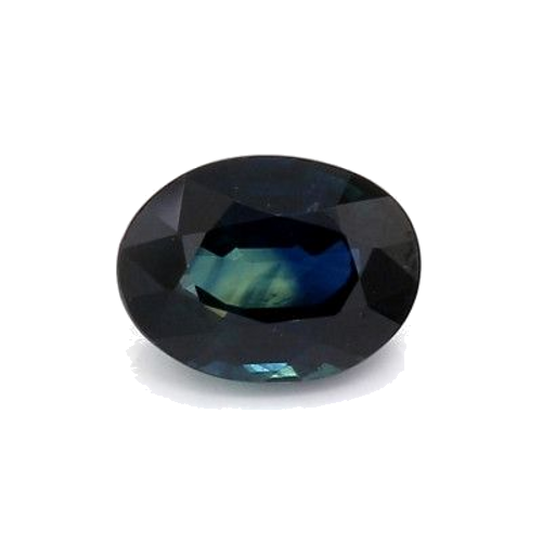 1.8399999999999999 carat BLUE BRILLIANTSTEP cut Oval Safyras (1)
