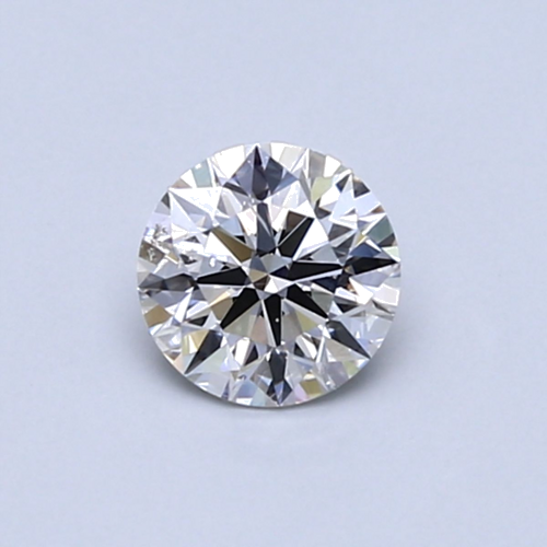 0.51 carat I-SI2 Excellent cut Natūralus Round Deimantas (1)