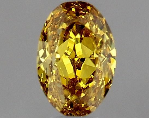 0.34 carat Fancy Deep Brownish Yellow-VS1 Natūralus Oval Deimantas (1)