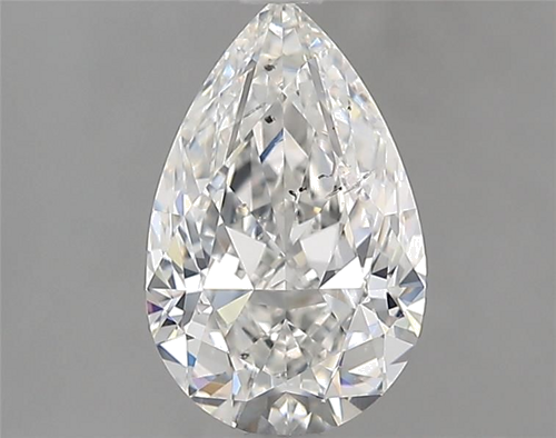 1.6 carat G-SI2 Natūralus Pear Deimantas (1)