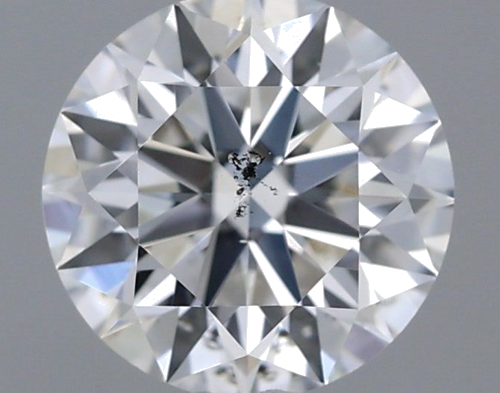 0.41 carat F-SI2 Excellent cut Natūralus Round Deimantas (1)