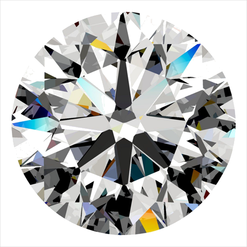 0.3 carat E-VS1 Very Good cut Natūralus Round Deimantas (1)