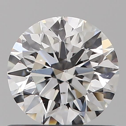 0.59 carat E-SI2 Excellent cut Natūralus Round Deimantas (1)