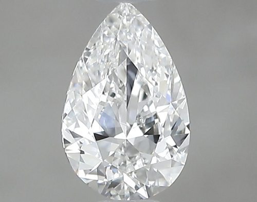 0.7 carat F-VS2 Natūralus Pear Deimantas (1)