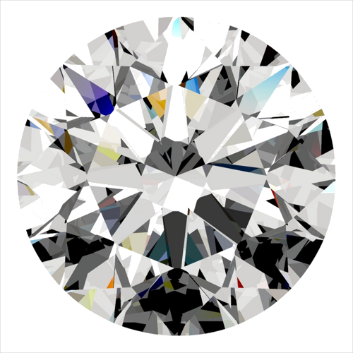 0.3 carat J-VVS2 Excellent cut Natūralus Round Deimantas (1)