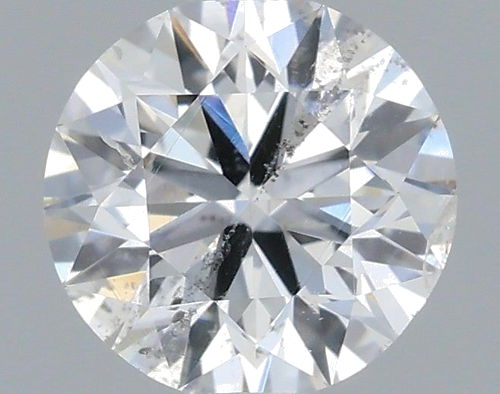 0.49 carat G-SI2 Very Good cut Natūralus Round Deimantas (1)