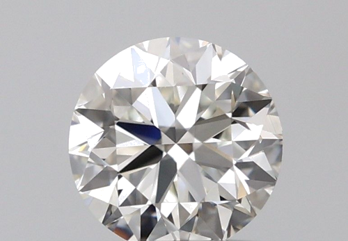 0.5 carat I-VVS2 Very Good cut Natūralus Round Deimantas (1)