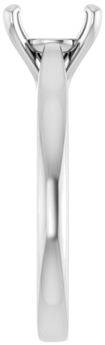 Sužadėtuvių Žiedas 925 Sidabro Round 8.2mm (4)