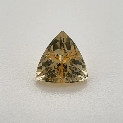 0.565 carat YELLOW Trilliant Topaz (1)
