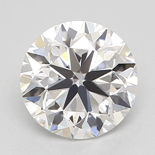 0.5 carat D-VVS1 Very Good cut Natūralus Round Deimantas (1)