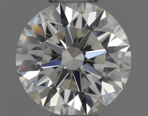 0.41 carat K-VVS2 Excellent cut Natūralus Round Deimantas (1)