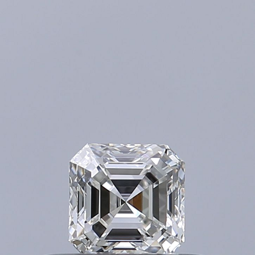 0.31 carat F-VVS2 Natūralus Asscher Deimantas (1)