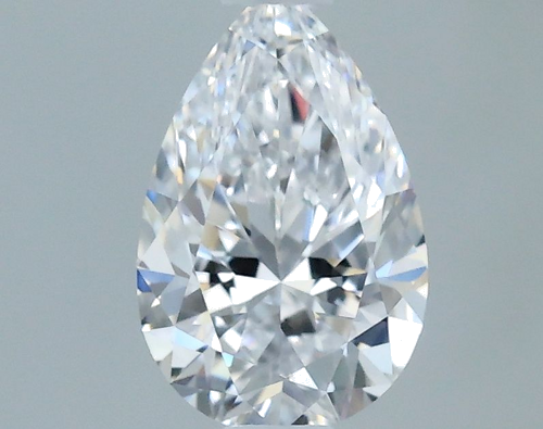 0.4 carat D-VVS1 Natūralus Pear Deimantas (1)