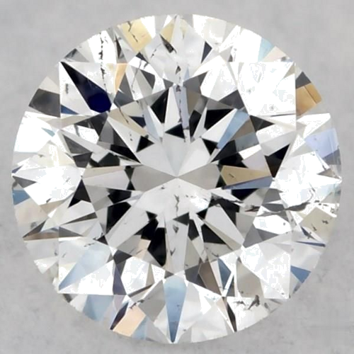 0.27 carat E-SI2 Excellent cut Natūralus Round Deimantas (1)