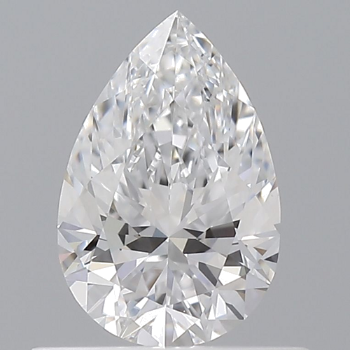 0.52 carat D-VS1 Natūralus Pear Deimantas (1)