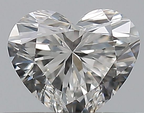 0.36 carat F-VVS1 Natūralus Heart Deimantas (1)