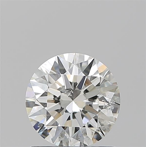 1.01 carat I-SI2 Excellent cut Natūralus Round Deimantas (1)