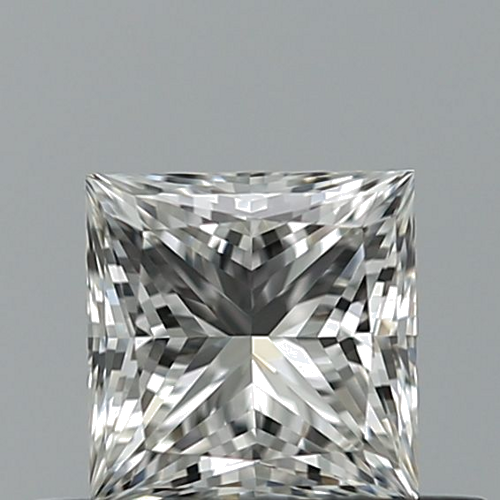 0.5 carat H-VVS1 Natūralus Princess Deimantas (1)