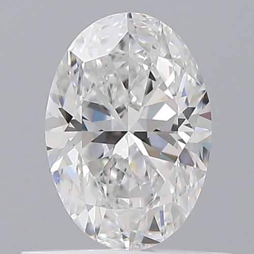 0.53 carat D-VVS1 Natūralus Oval Deimantas (1)
