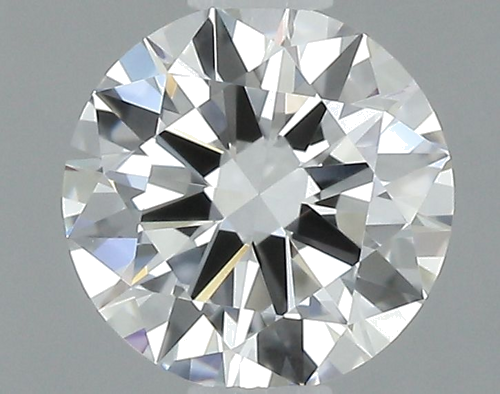 0.53 carat F-VVS2 Excellent cut Natūralus Round Deimantas (1)