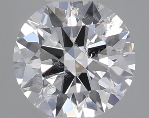 0.18 carat E-SI2 Excellent cut Natūralus Round Deimantas (1)