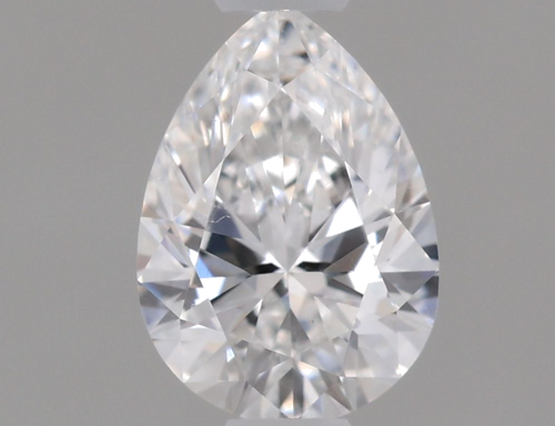 0.4 carat D-SI1 Natūralus Pear Deimantas (1)