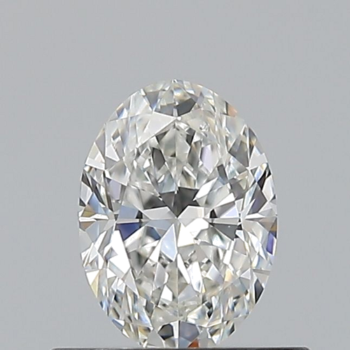 0.5 carat G-VS1 Natūralus Oval Deimantas (1)