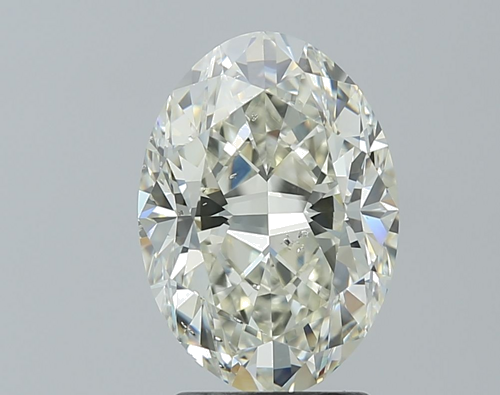 2.5 carat K-SI2 Natūralus Oval Deimantas (1)