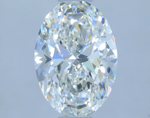 0.62 carat G-VS2 Natūralus Oval Deimantas (1)