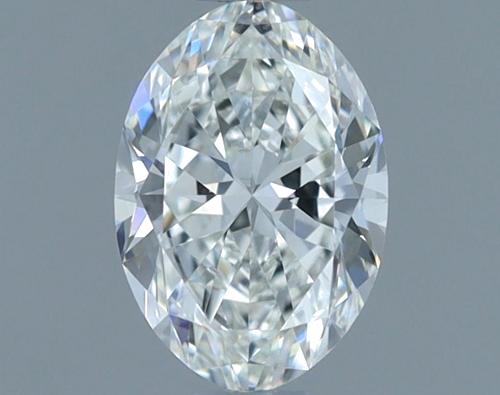 0.52 carat H-VVS2 Natūralus Oval Deimantas (1)