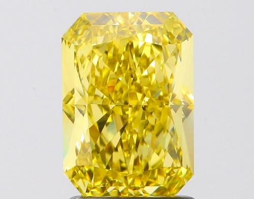 2.02 carat Fancy Deep Yellow-VS1 Natūralus Radiant Deimantas (1)