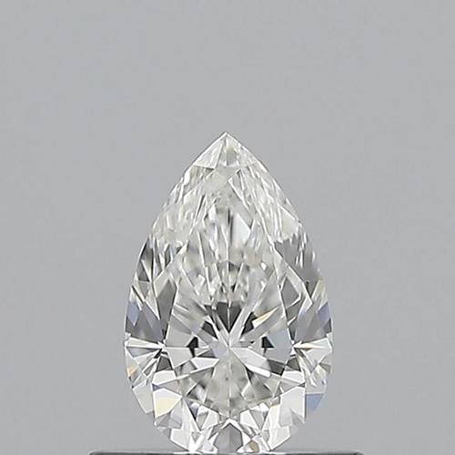 0.54 carat F-VS1 Natūralus Pear Deimantas (1)