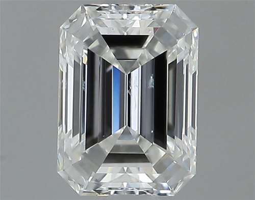 0.4 carat F-SI1 Natūralus Emerald Deimantas (1)