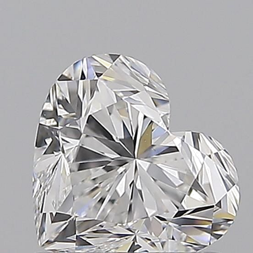 0.9 carat E-VS1 Natūralus Heart Deimantas (1)