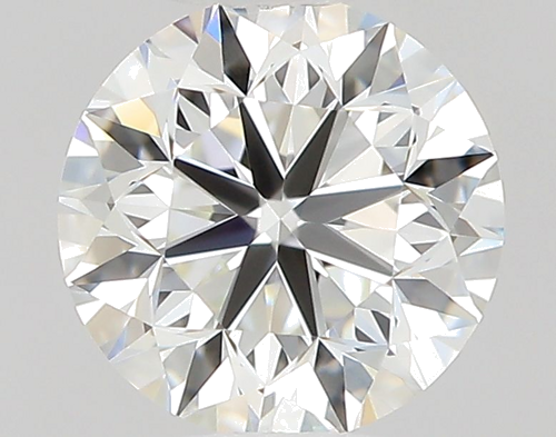 0.5 carat I-VVS2 Very Good cut Natūralus Round Deimantas (1)