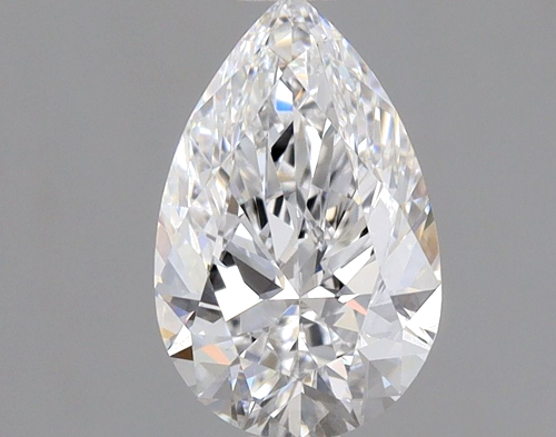 1.01 carat D-VVS2 Natūralus Pear Deimantas (1)