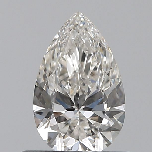 0.5 carat I-VS2 Natūralus Pear Deimantas (1)