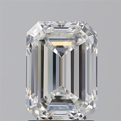 2.2 carat F-VVS2 Natūralus Emerald Deimantas (1)