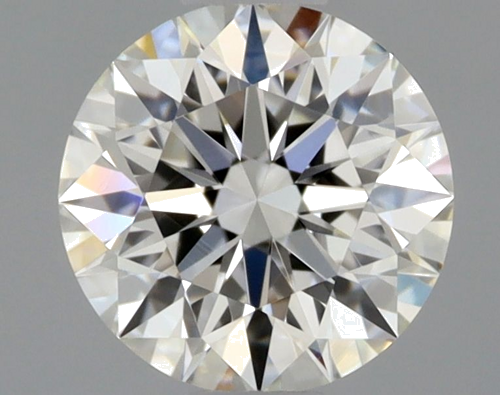 0.57 carat H-IF Excellent cut Natūralus Round Deimantas (1)