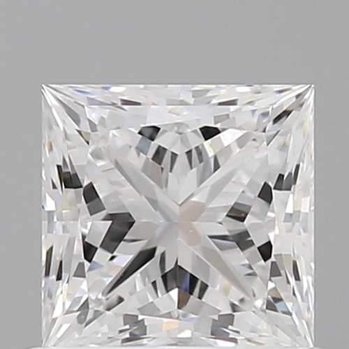 0.7 carat D-VS1 Natūralus Princess Deimantas (1)