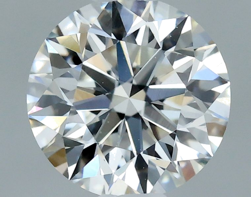 0.53 carat F-VS2 Excellent cut Natūralus Round Deimantas (1)