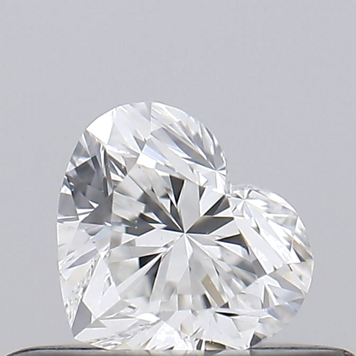 0.26 carat F-VS2 Natūralus Heart Deimantas (1)